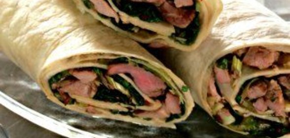 Роллы из корейской закуски «сам»