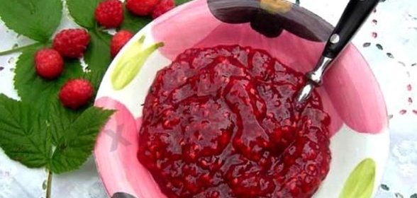 Малиновый джем из малины