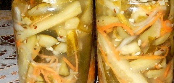 Огурцы по - корейски на зиму