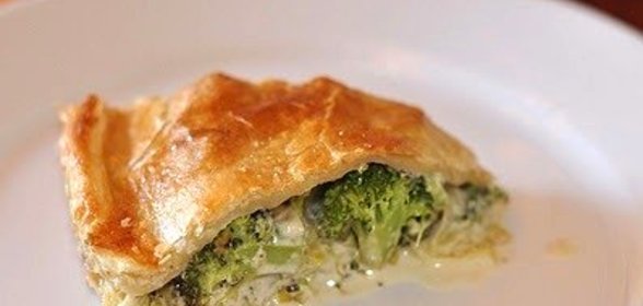 Пирог с брокколи