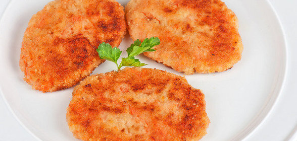 Морковные котлеты на пару