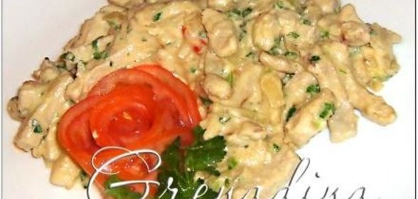 Свинина в горчичном соусе