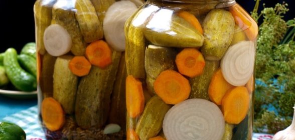Маринованные огурцы по-польски