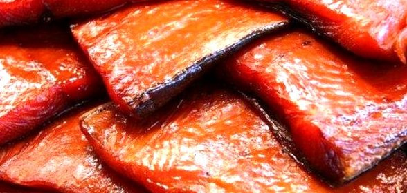 Кета копченая