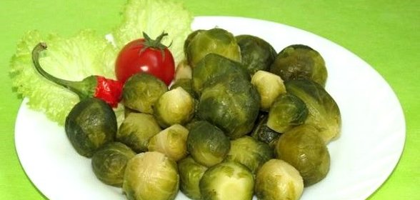 Брюссельская капуста на пару в мультиварке