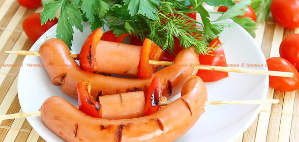 Сосиски-гриль к пиву