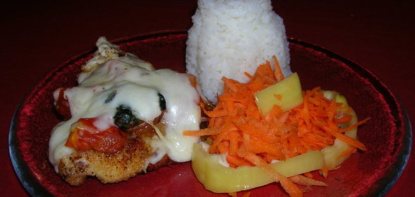 Парадные грудки-отбивные по весеннему