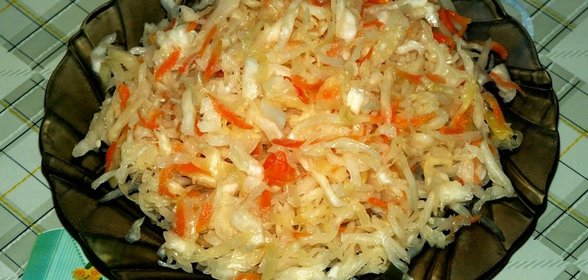 Квашеная капуста на 3-литровую банку