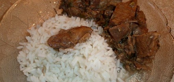 Курица в соусе Наршараб