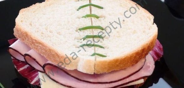 Бутерброды с ветчиной и сыром