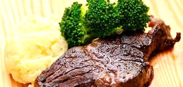 Мясо на углях