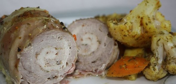 Мясные Рулеты на парУ: Как свинушка с индюшкой подружились