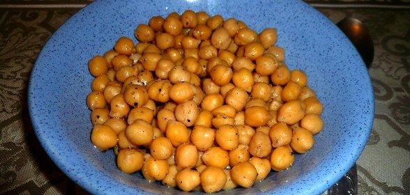 Нут томленый в духовке