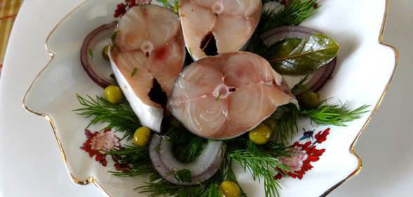 Скумбрия пряного-мокрого посола (вариант)