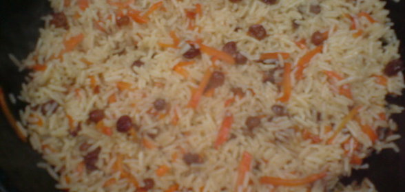 Сладкий плов