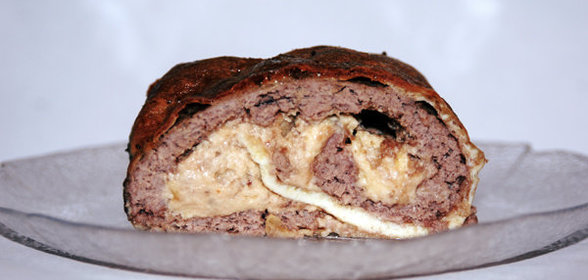 Сырный Фасирт (мясной рулет с сыром)