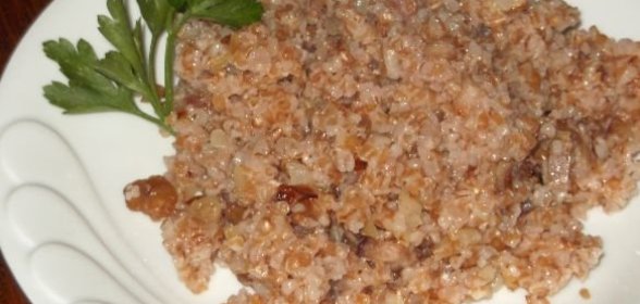 Пшеничная каша с мясом