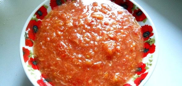 Сырая аджика