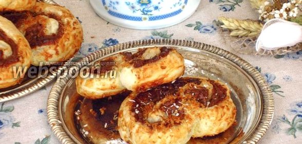 Пирожное «Пальмира» с кокосом и шоколадом