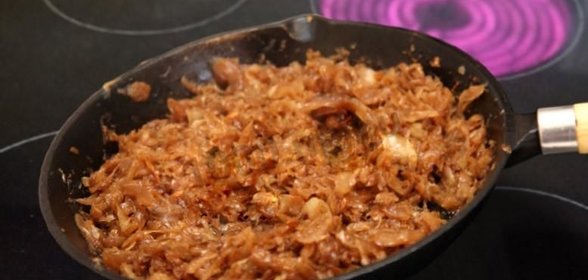 Тушеная квашеная капуста по-немецки