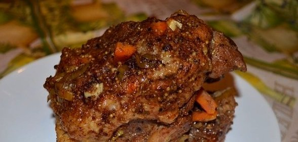 Буженина из говядины в мультиварке