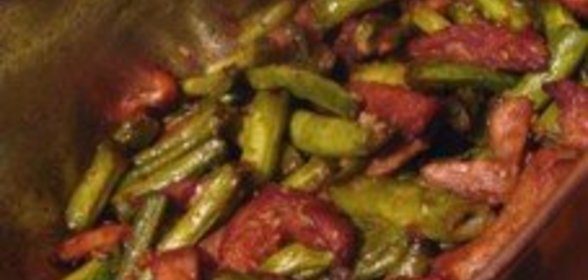 Стручковая фасоль по-китайски