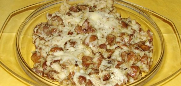 Грибы в сметане