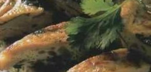 Омлет с мясом и каштанами