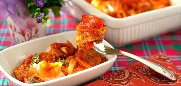 Горбуша, запеченная в духовке