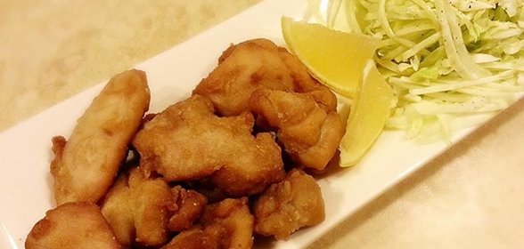 Жареная курица по-японски с имбирем