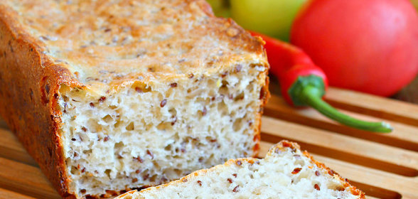 Шведский ночной хлеб без замеса