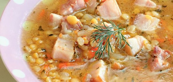 Желтый гороховый суп