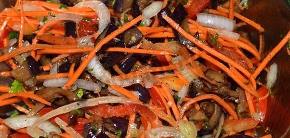 Баклажаны по-корейски на зиму без стерилизации