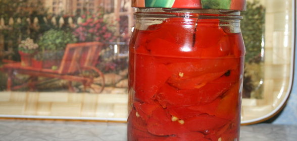 Перец маринованный в мёде