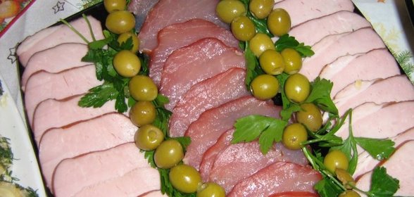 Праздничная нарезка Мясные медальоны