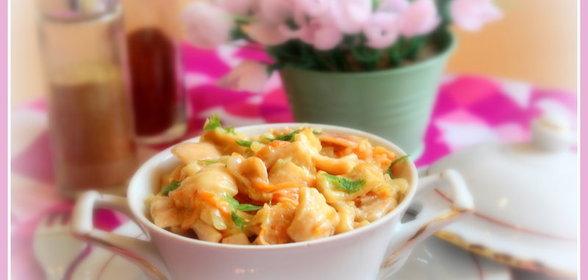 Кальмары в сметанном соусе