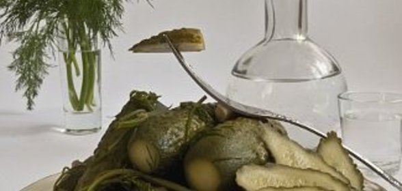 Огурцы, квашенные по-деревенски
