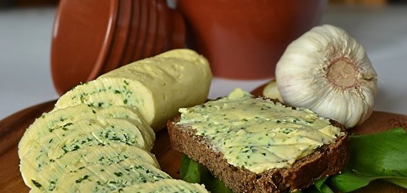 Сливочное масло с черемшой(Barlauchbutter)