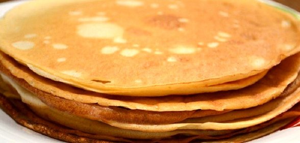 Банановые блины с овсяной мукой