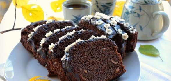 Пирог с шоколадным кремом