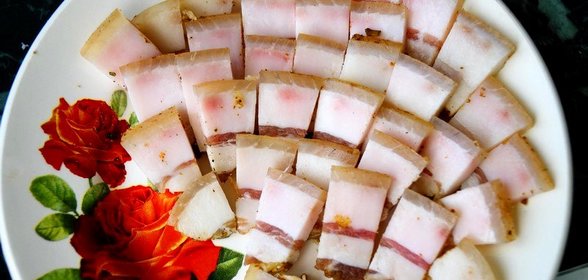 Сало пряного посола