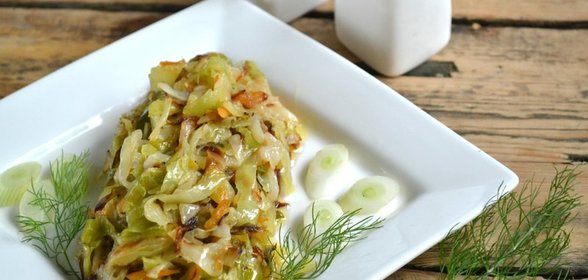 Тушеная квашеная капуста по-немецки