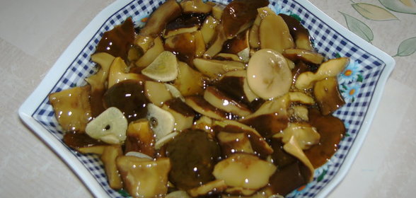 грибы маринованные по-деревенски