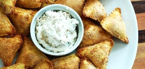 Пикантные тыквенные равиоли