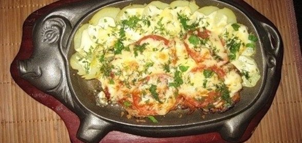 Свинина с ананасами