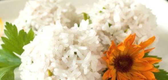 Рис с кинзой и лаймом