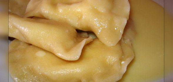 Вареники как сладкое основное блюдо имени УКРАИНСКО-ИТАЛЬЯНСКОЙ ДРУЖБЫ (основной рецепт пасты)