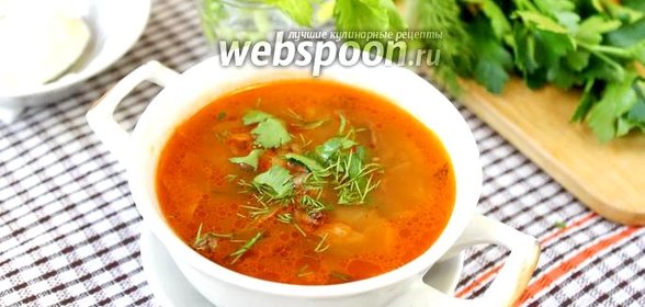 Щи с утятиной и квашеной капустой