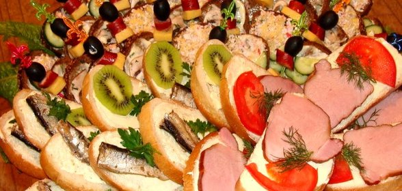 Холодные бутерброды на скорую руку