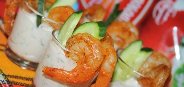 Креветочная закуска Shrimp-party